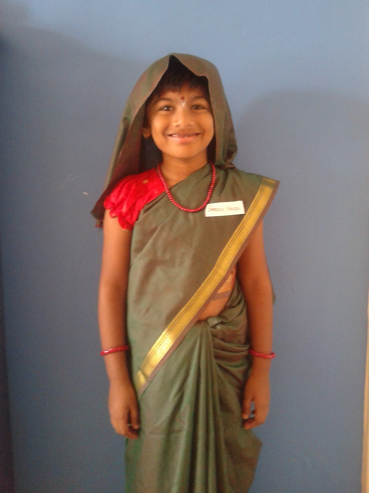 Sarojini naidu fancy dress best sale
